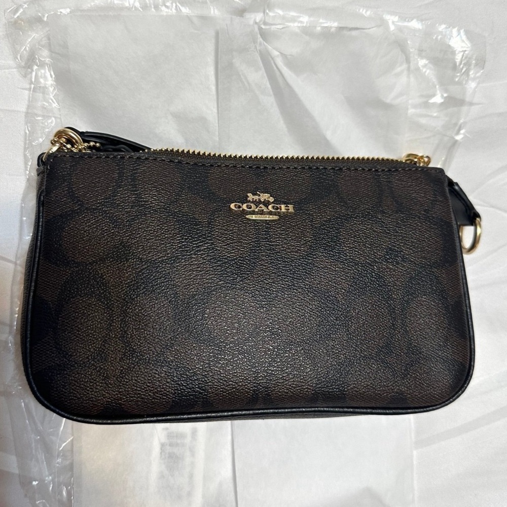Black/brown coach Nolita 19